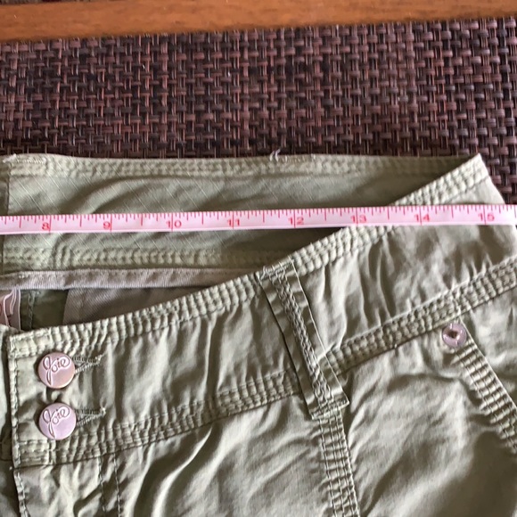 Joie women’s green cotton pants sz 4 new with tag - Picture 10 of 10